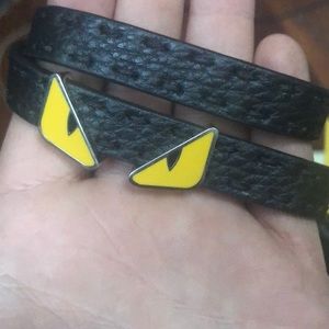 Fendi bugs wrap bracelet